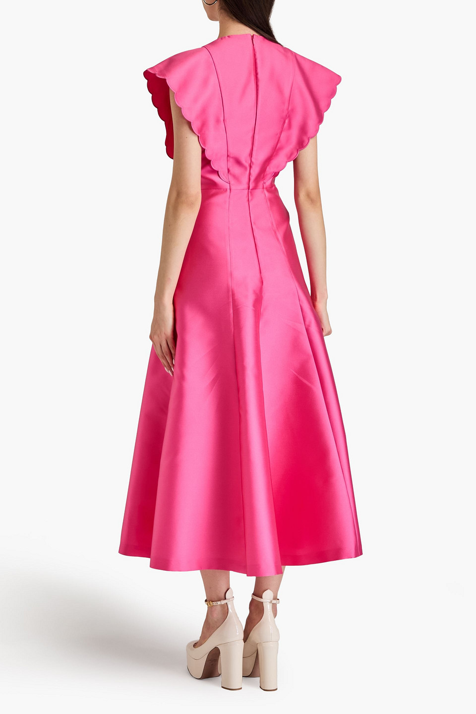 PHILOSOPHY DI LORENZO SERAFINI MIKADO MIDI DRESS