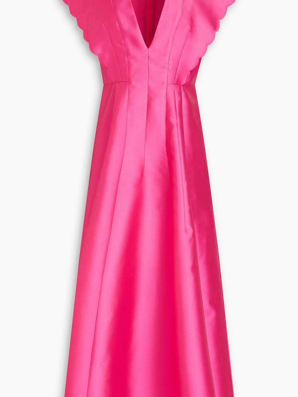mikado midi dress
