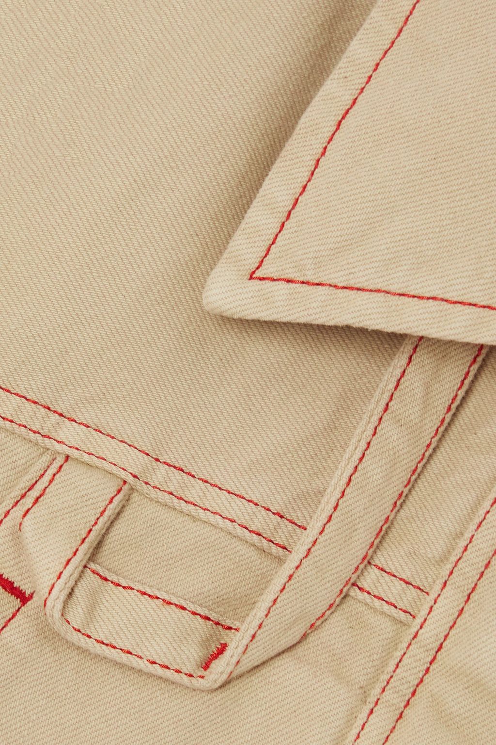 JACQUEMUS Cropped cotton-gabardine jacket