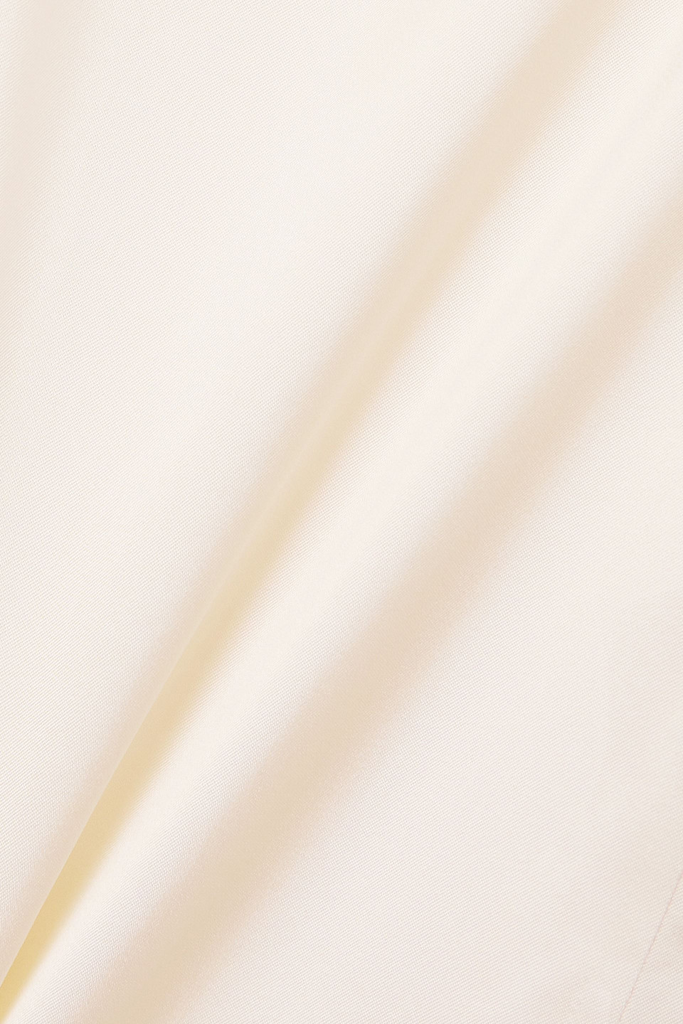 Jacquemus Satin Puff Sleeve Dress In Ivory