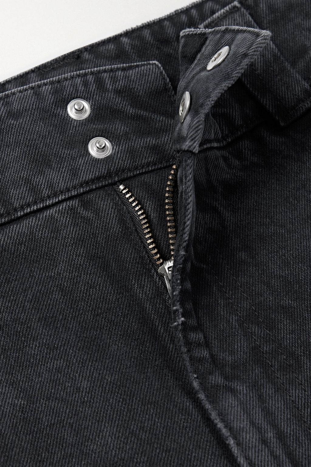 KHAITE Isla high-rise wide-leg jeans