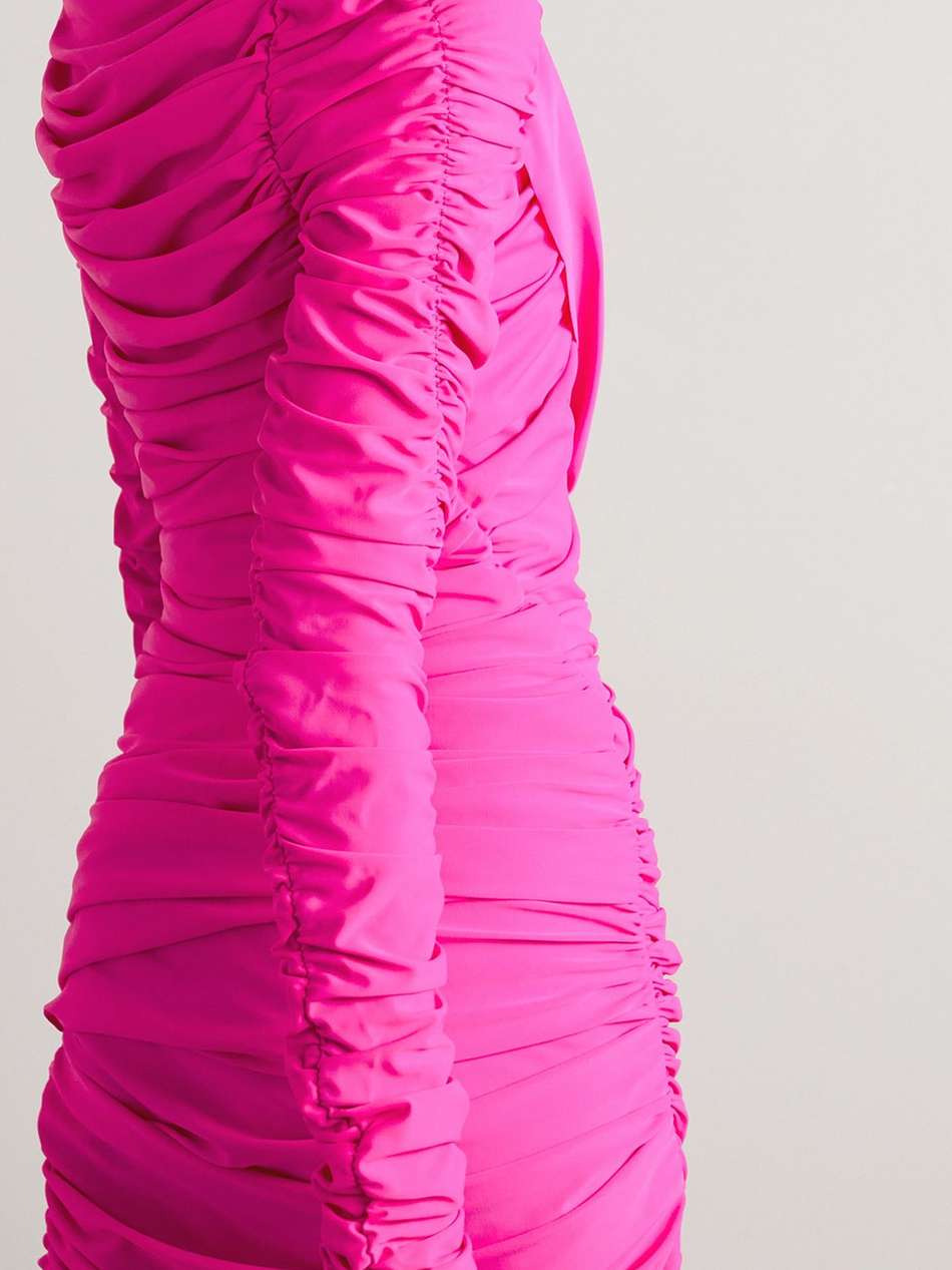 + ester manas draped stretch-jersey mini dress
