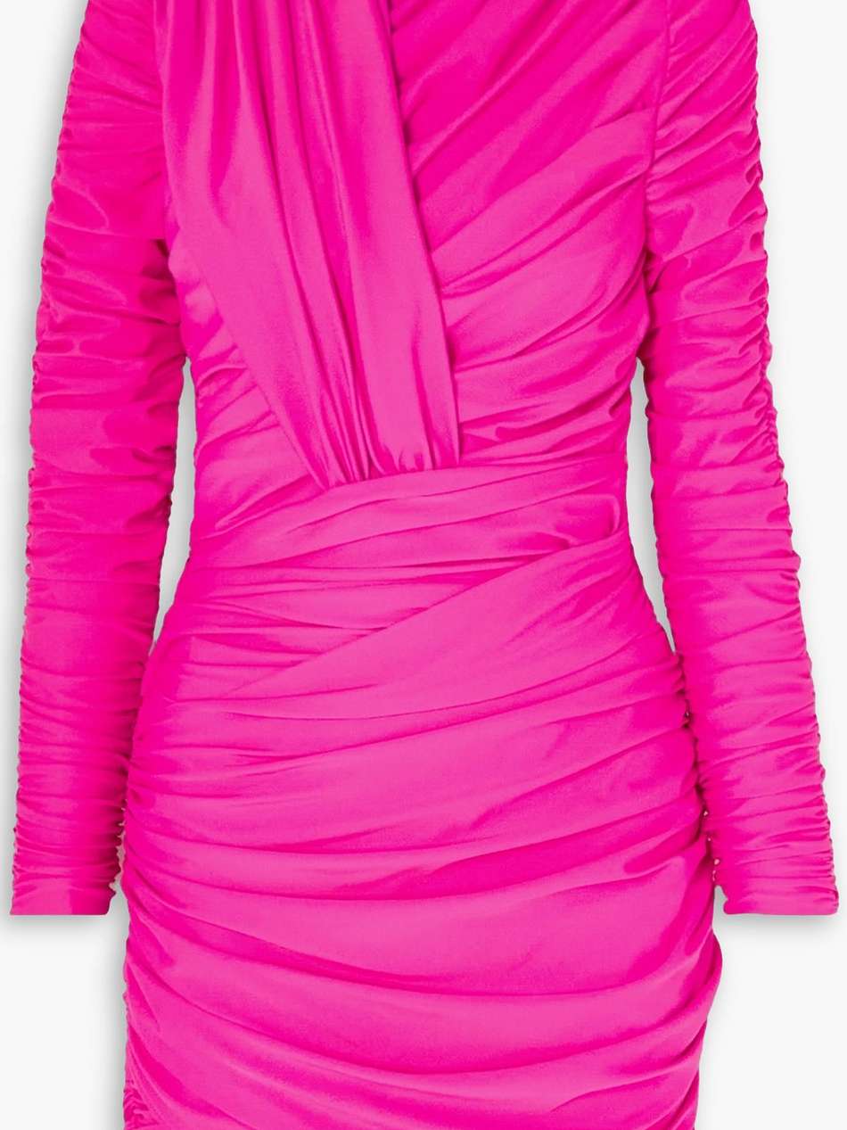 + ester manas draped stretch-jersey mini dress
