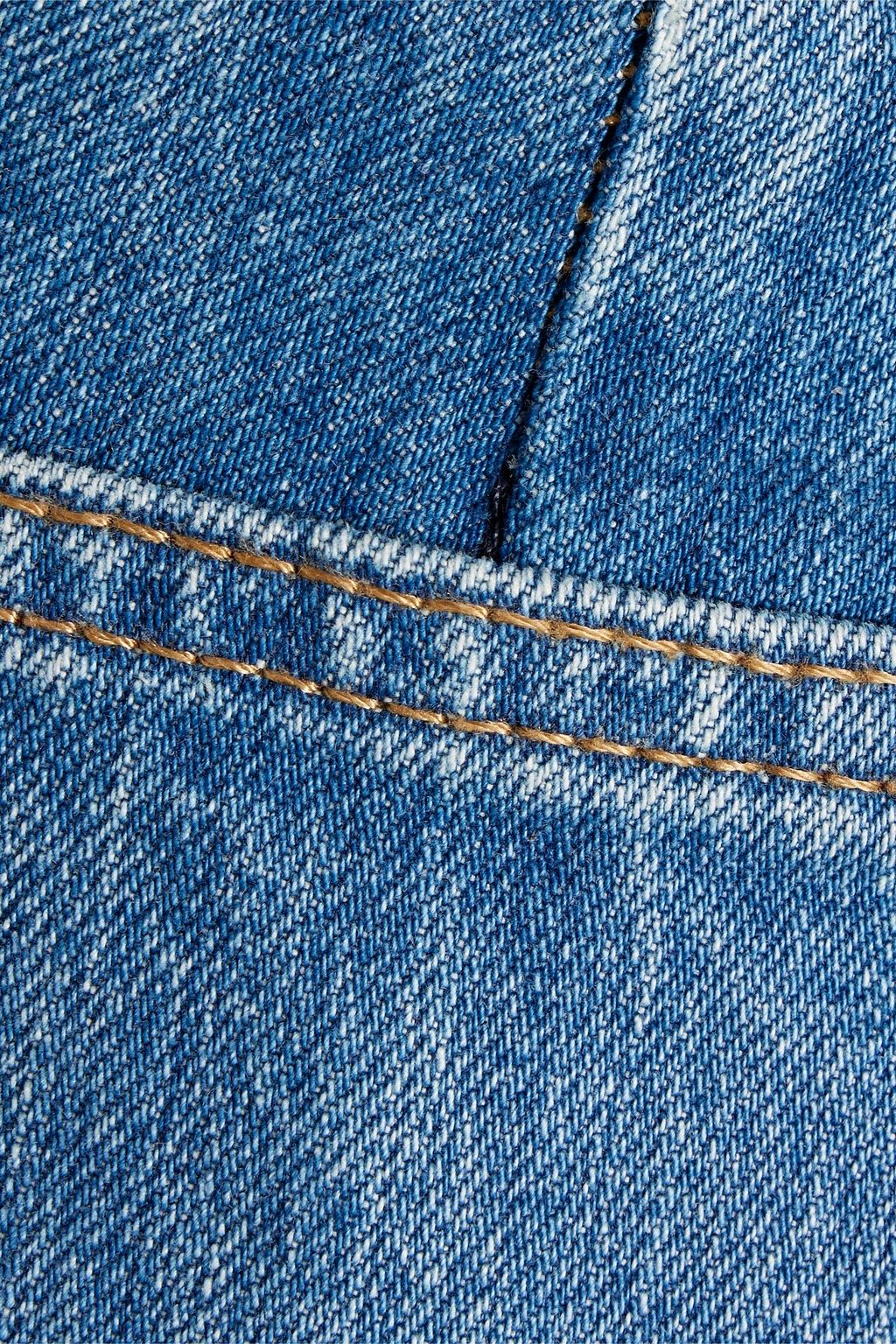 RE/DONE Cropped low-rise bootcut jeans