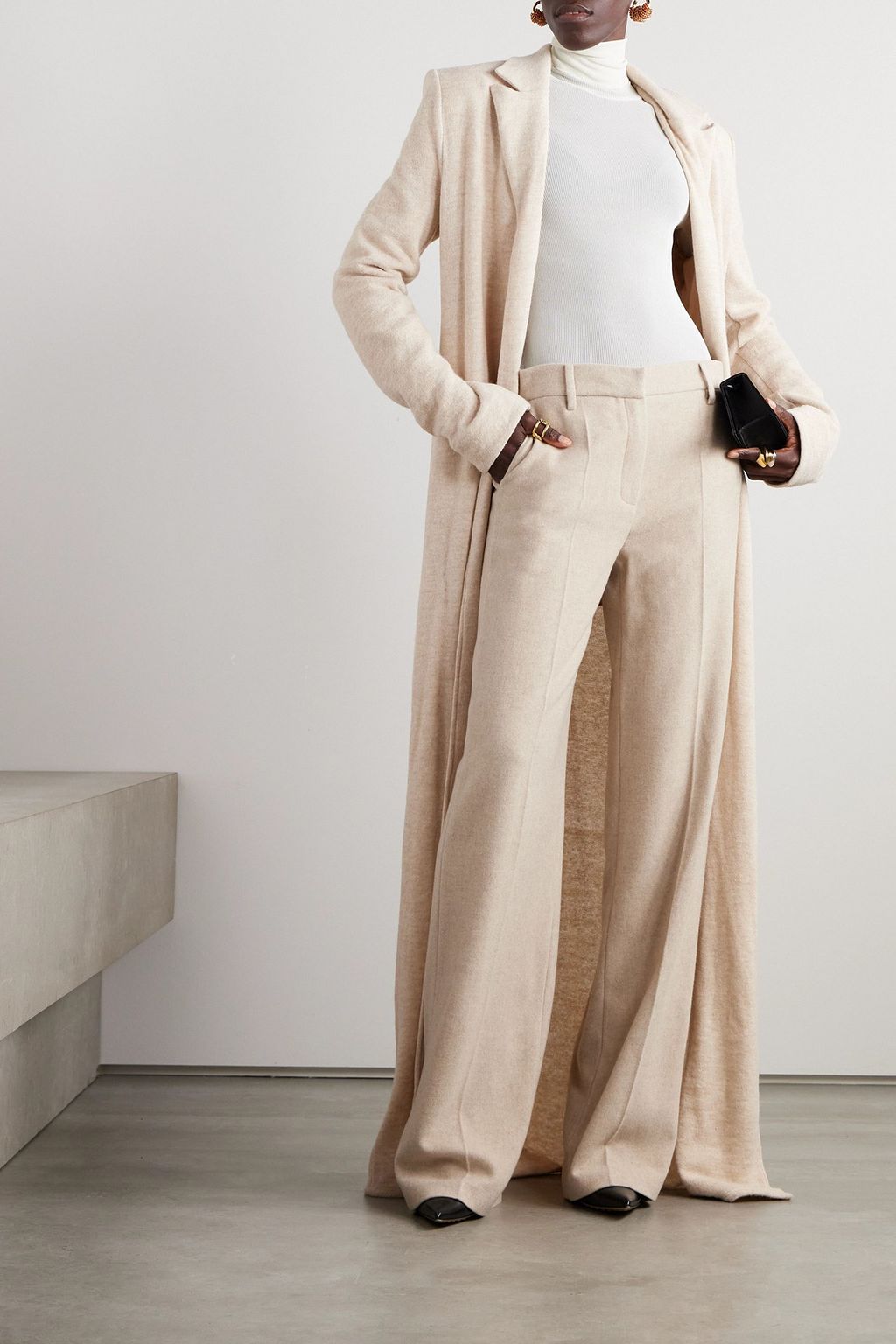 MAGDA BUTRYM Cashmere wide-leg pants
