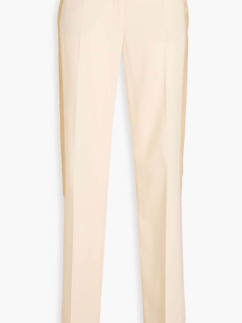 grain de poudre wool straight-leg pants