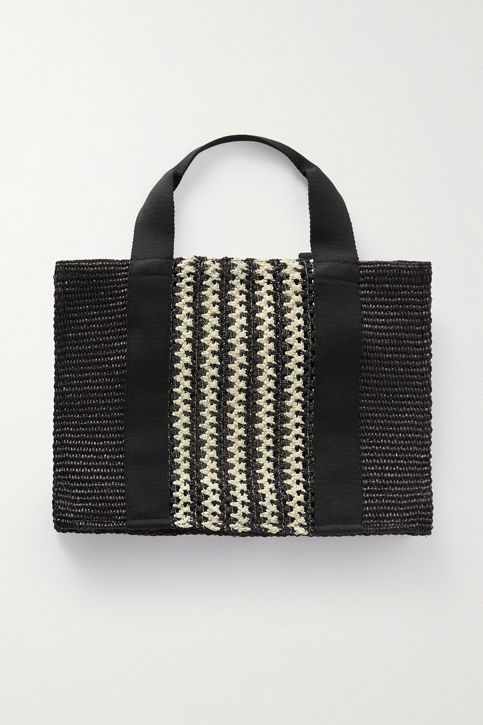 Isabel Marant Aruba Small Grosgrain-trimmed Crocheted Cotton-blend Shoulder Bag