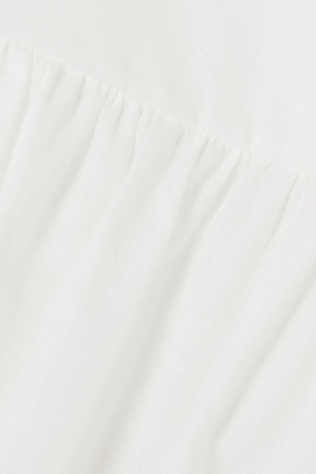 MAISON MARGIELA بودي سوت مزموم من قطن البوبلين بحزام