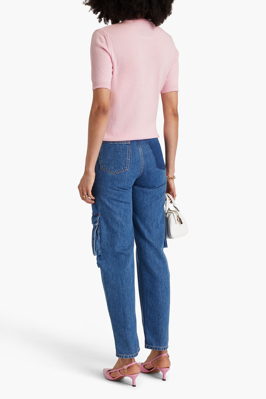 MOSCHINO Button-embellished wool sweater