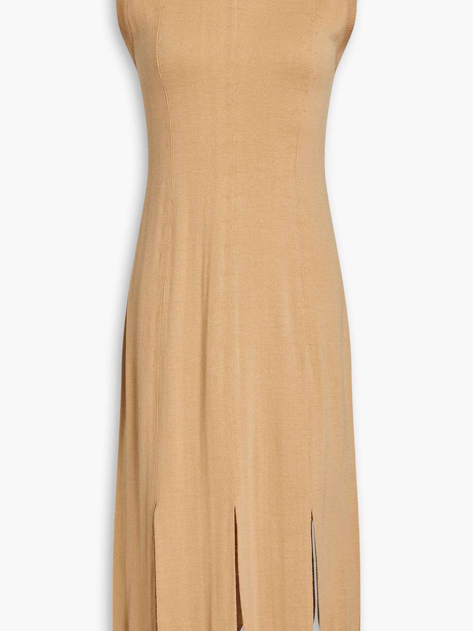 wool midi dress