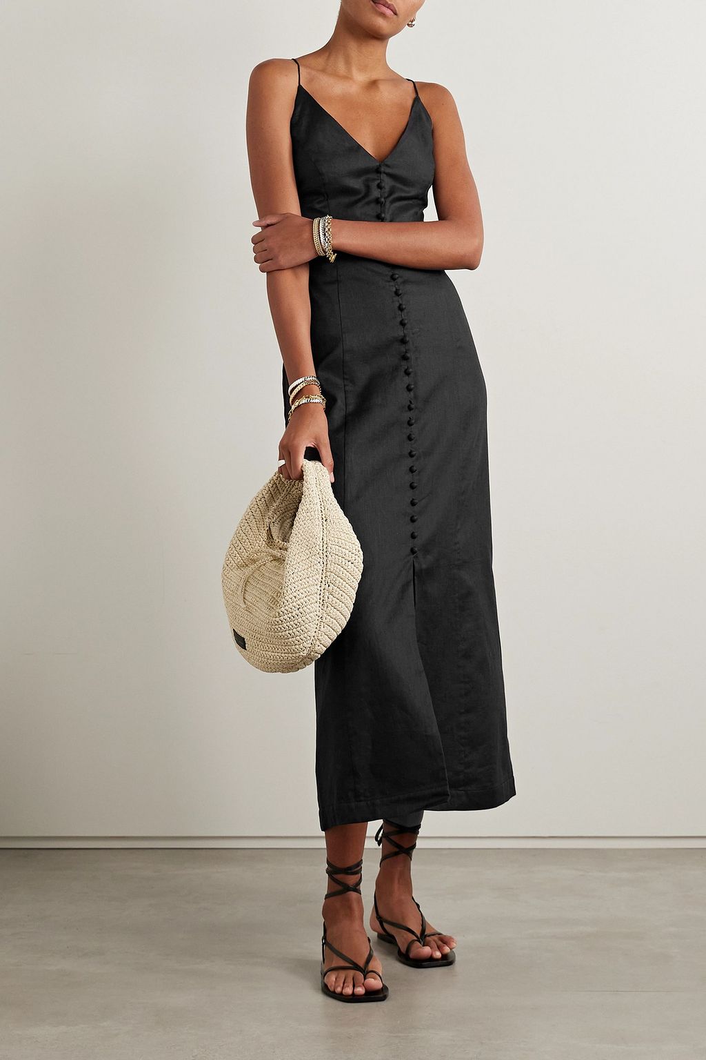 ZIMMERMANN Halcyon linen midi dress