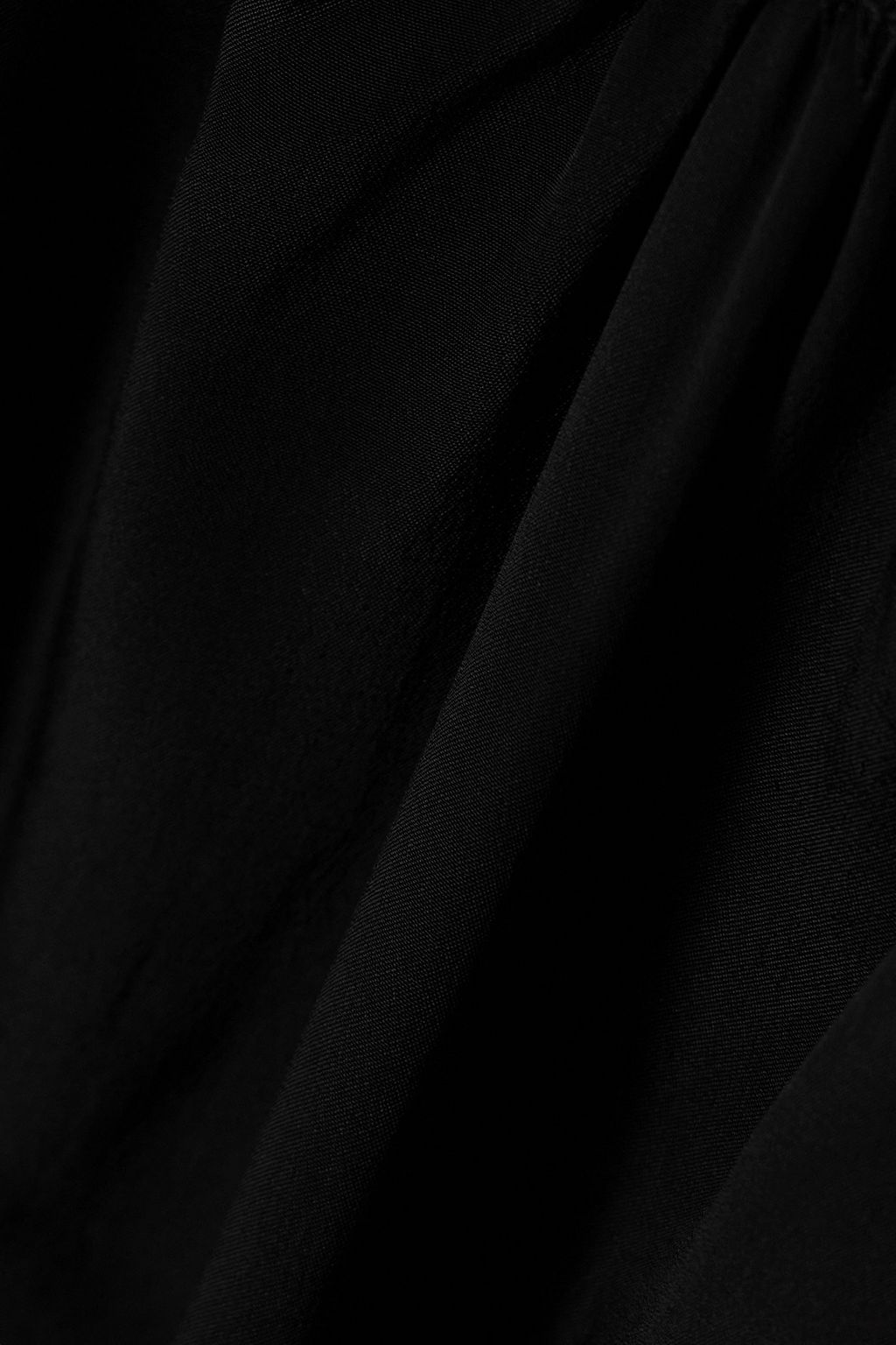 ZIMMERMANN 레이스 트리밍 플로럴 프린트 크레이프 드 신 벨티드 미디 슬립 드레스