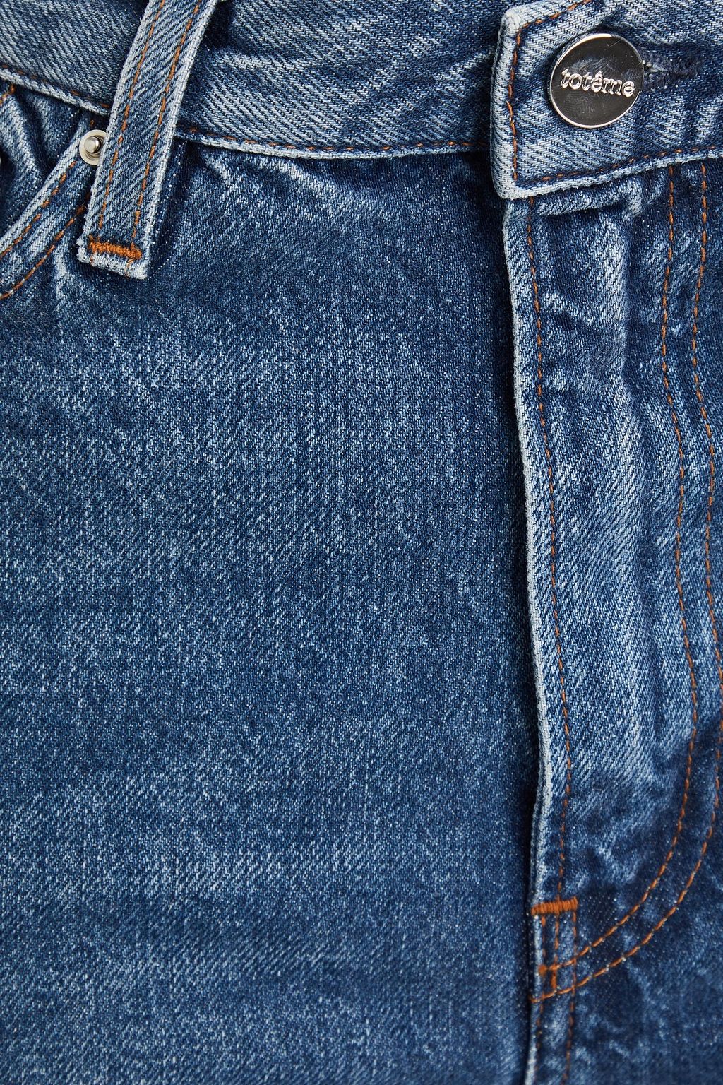TOTEME High-rise bootcut jeans
