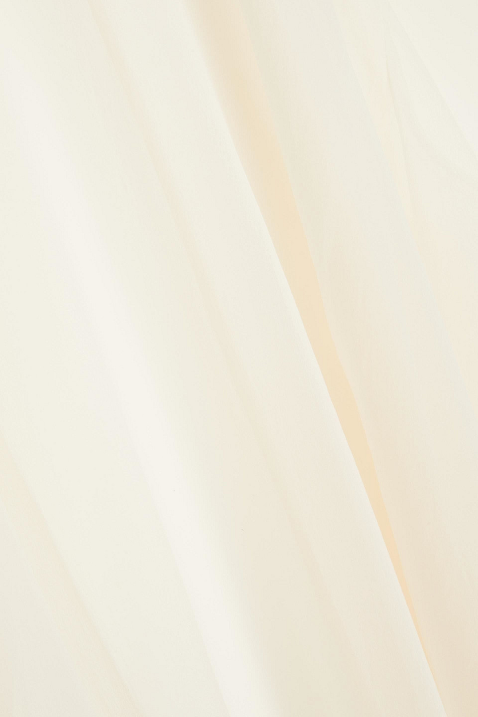 Shop Philosophy Di Lorenzo Serafini Ruffled Georgette Blouse In Cream