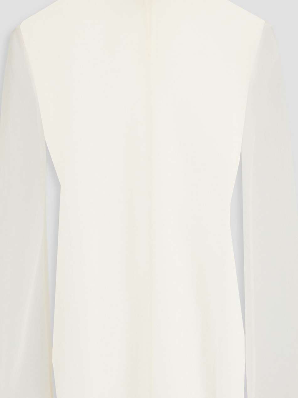 ruffled georgette blouse