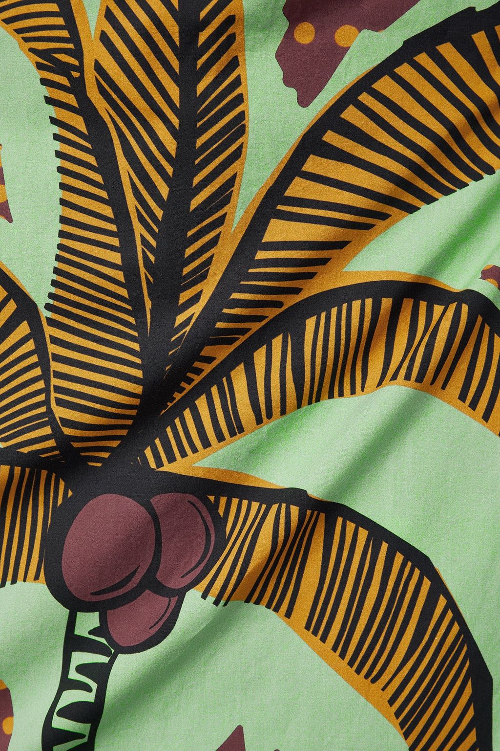 JOHANNA ORTIZ Congo River cutout halterneck printed cotton-poplin midi dress