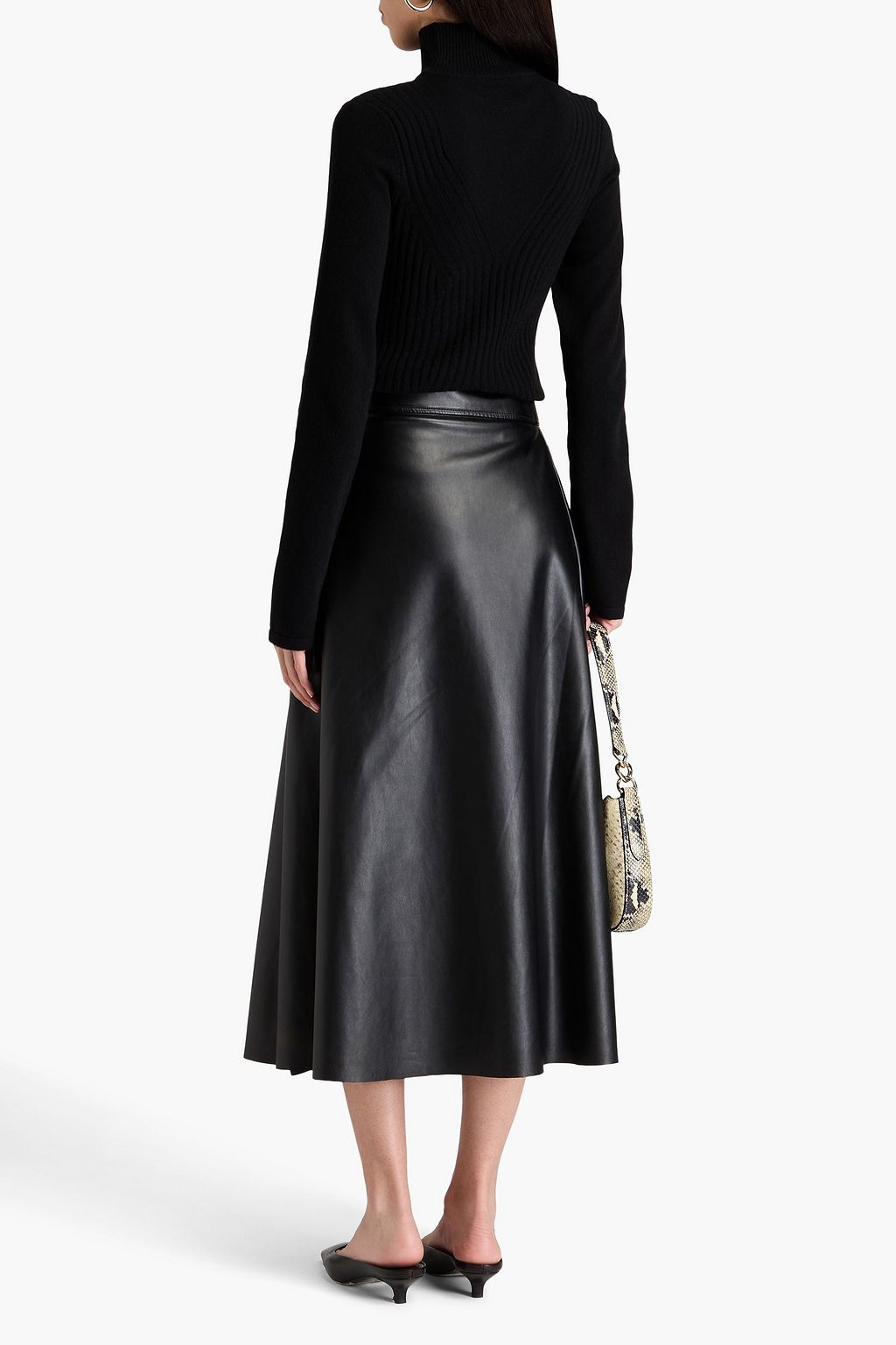 ALBERTA FERRETTI كنزة رياضية من مزيج الكشمير والصوف