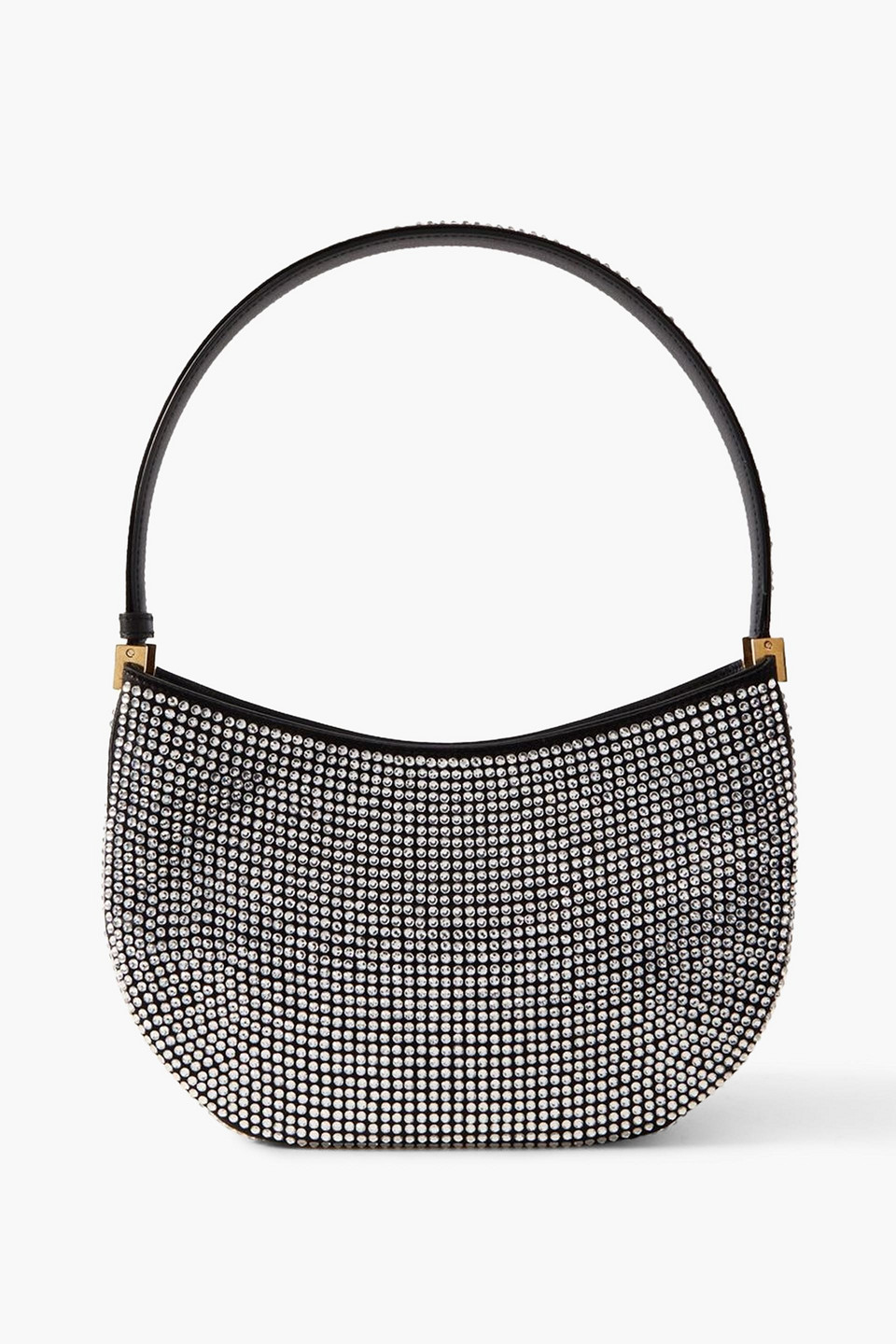 Vesna medium crystal-embellished leather shoulder bag