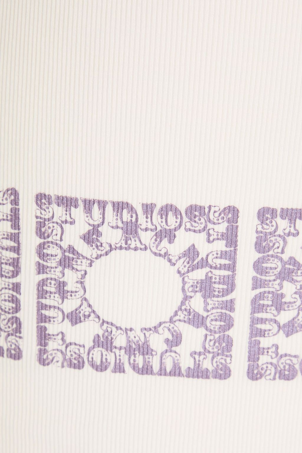 ACNE STUDIOS Printed cotton-jersey tank