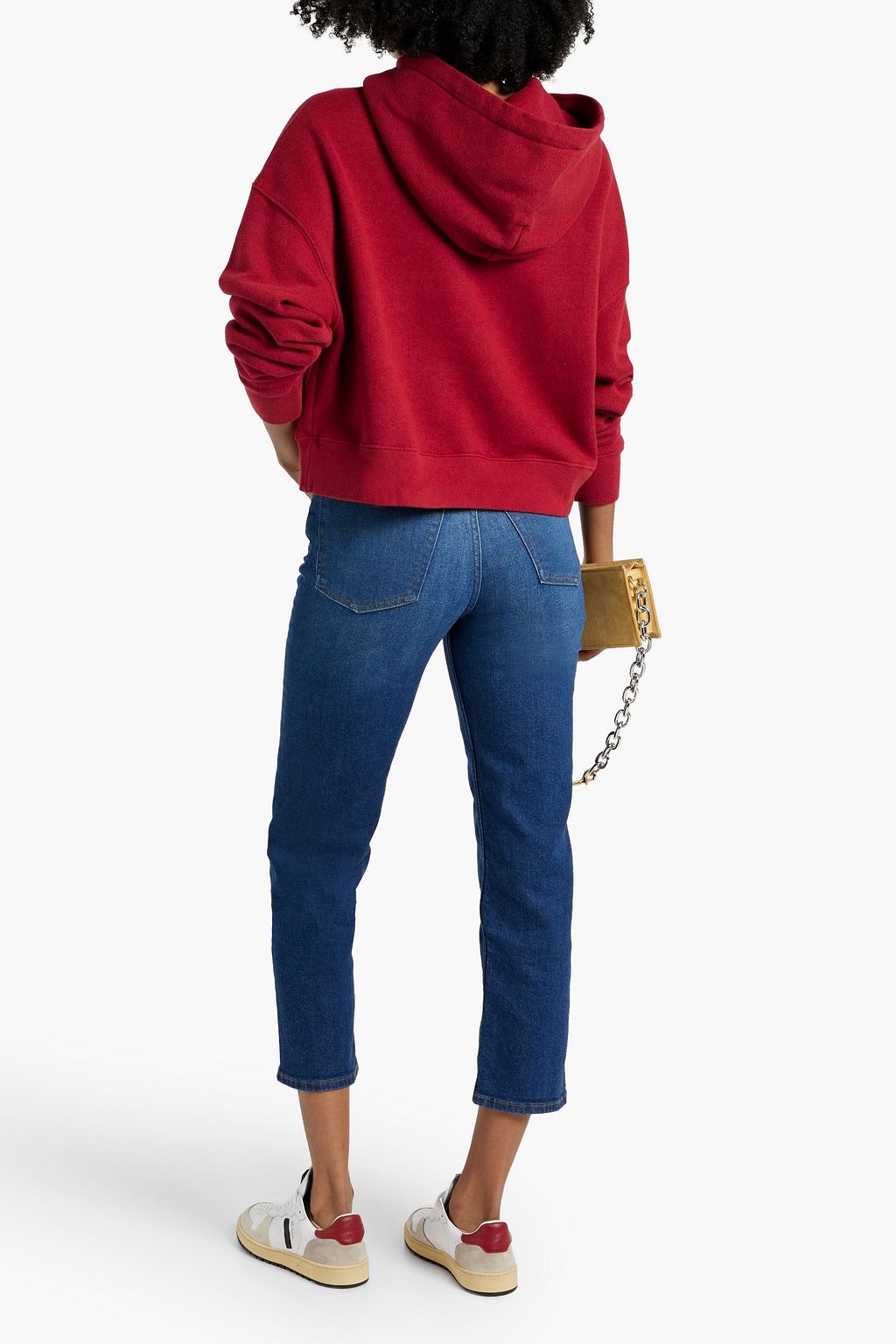 RE/DONE 70s cropped high-rise slim-leg jeans