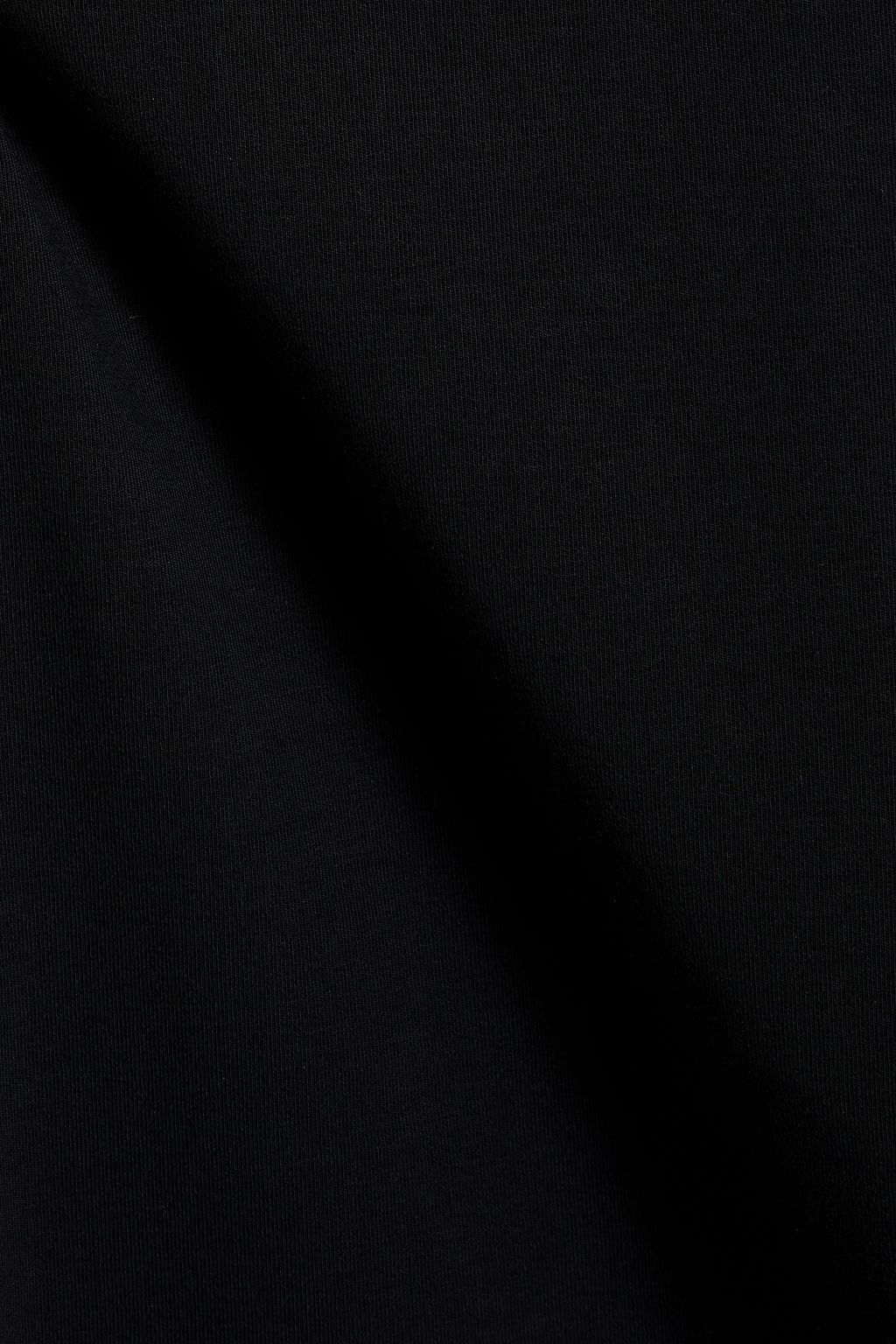 RE/DONE BY HANES بلوزة مصنوعة من قطن جيرسي مطاطي
