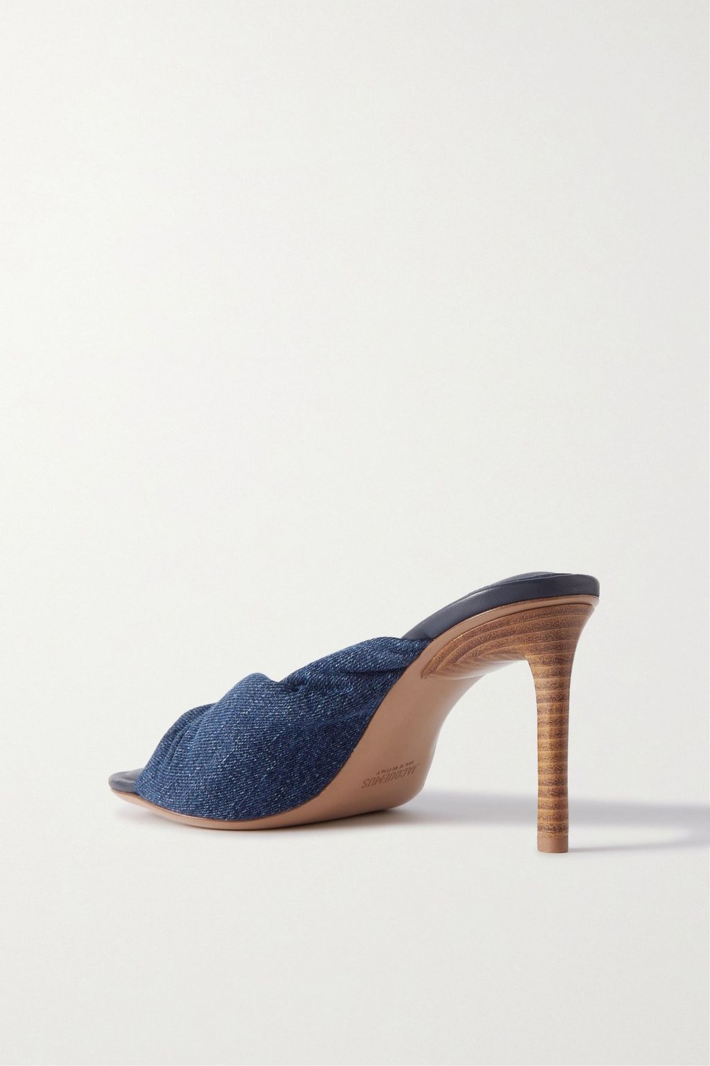 JACQUEMUS Bagnu denim mules