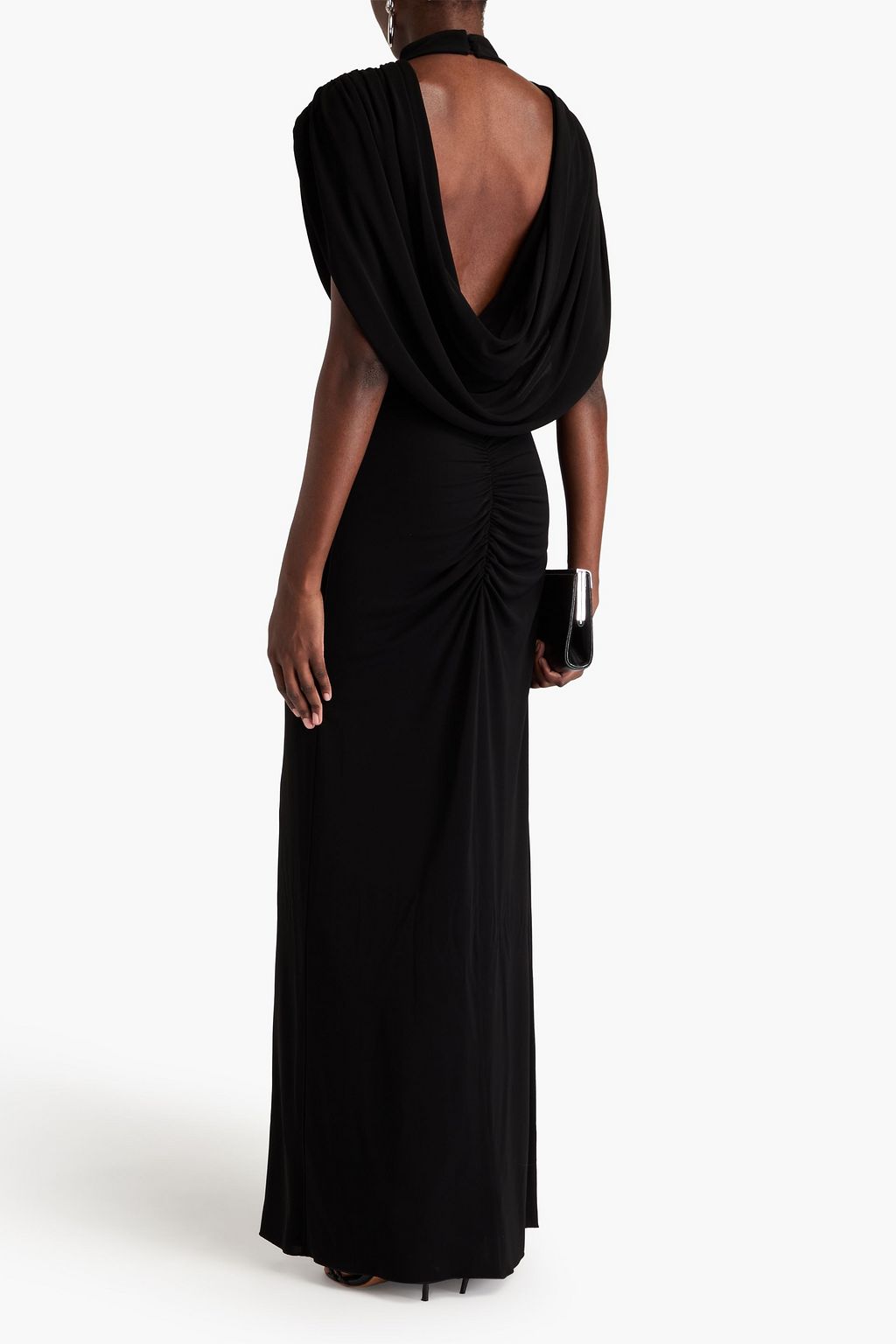 ALBERTA FERRETTI Drapiertes Maxikleid aus Jersey