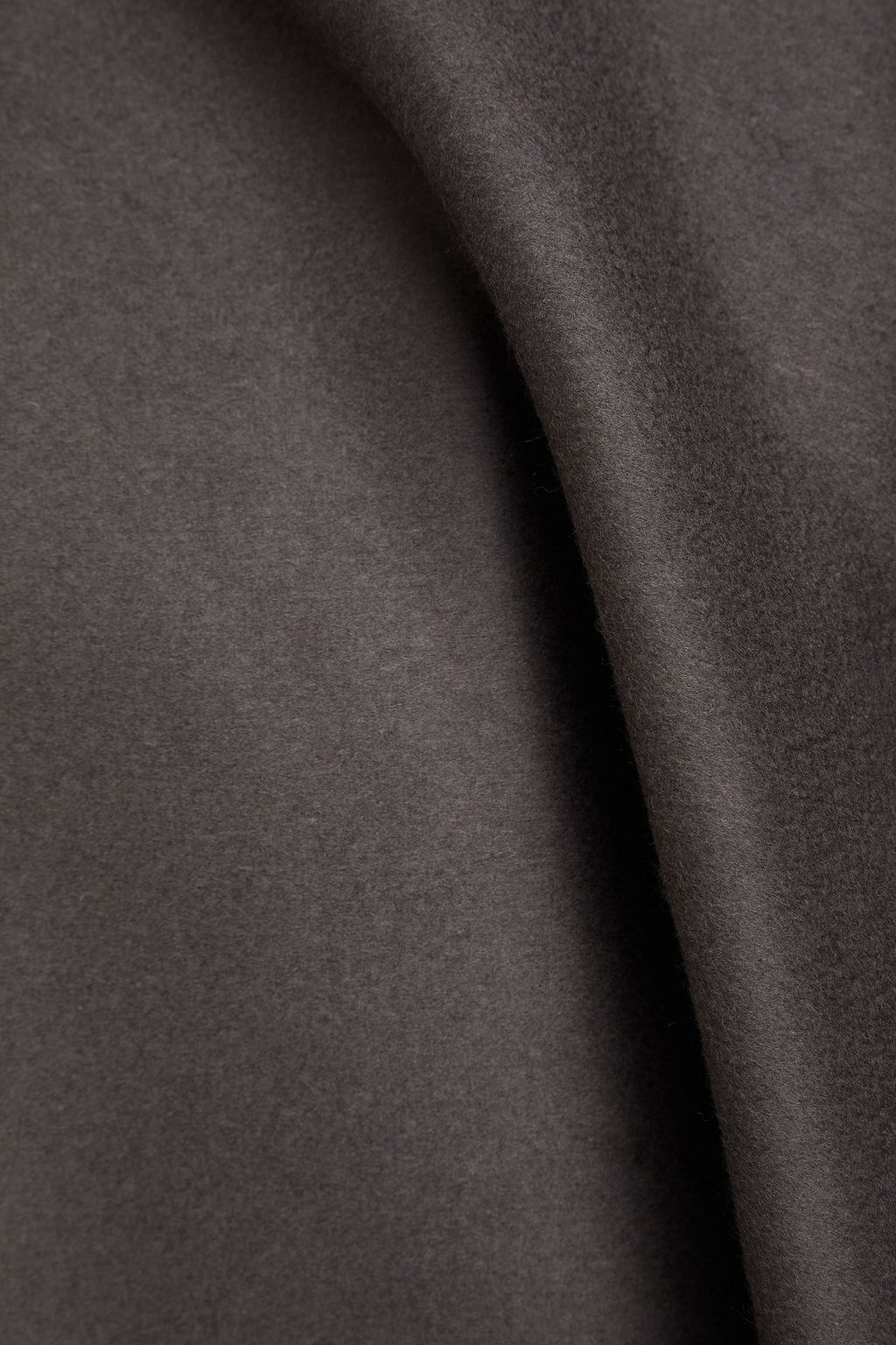 ALBERTA FERRETTI ブラッシュドウール&カシミヤ混フェルト ケープ ドレープ入り