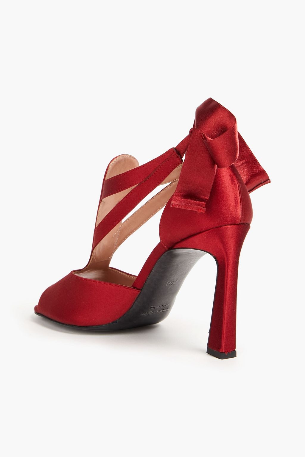 ALBERTA FERRETTI Satin sandals
