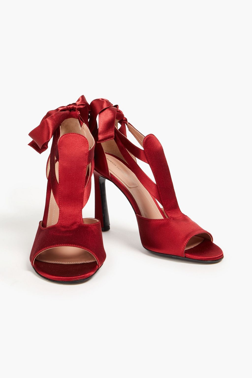 ALBERTA FERRETTI Satin sandals