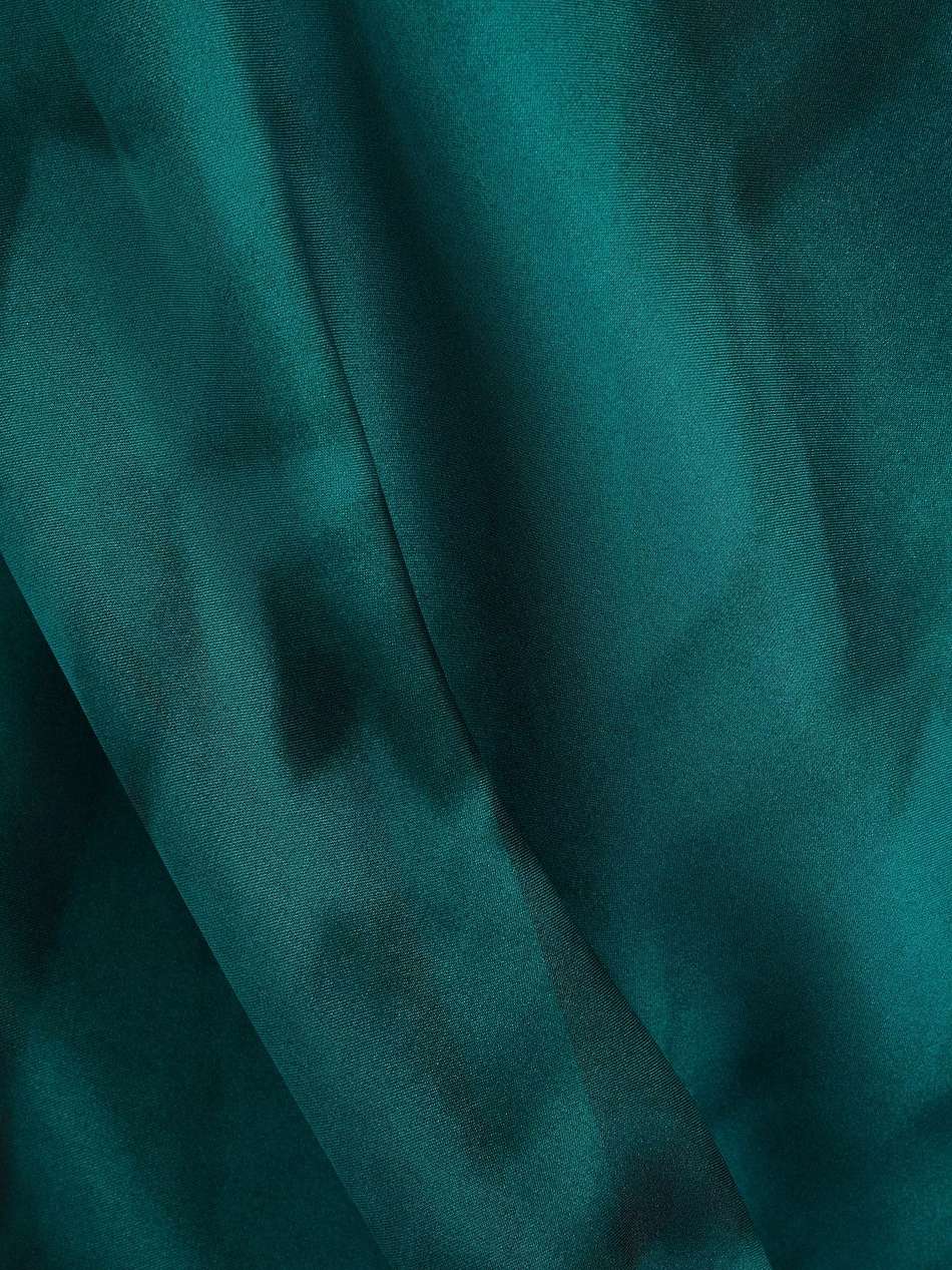 printed silk-voile halterneck maxi dress