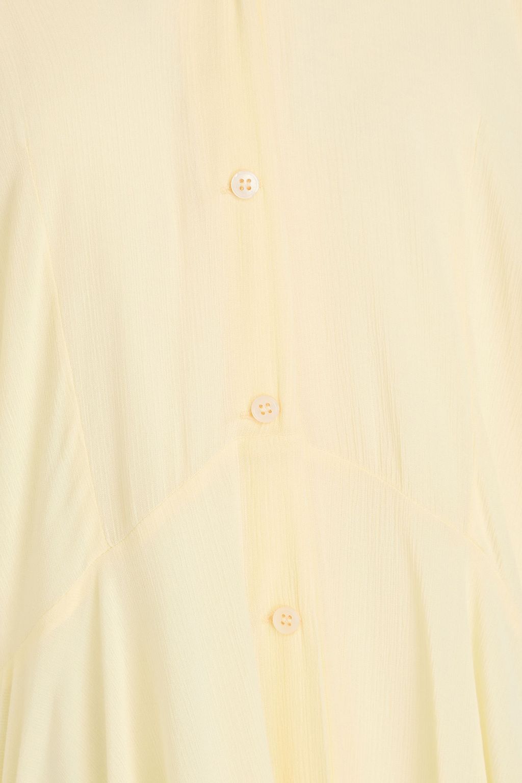 ACNE STUDIOS 크레퐁 레이어드 미디 드레스