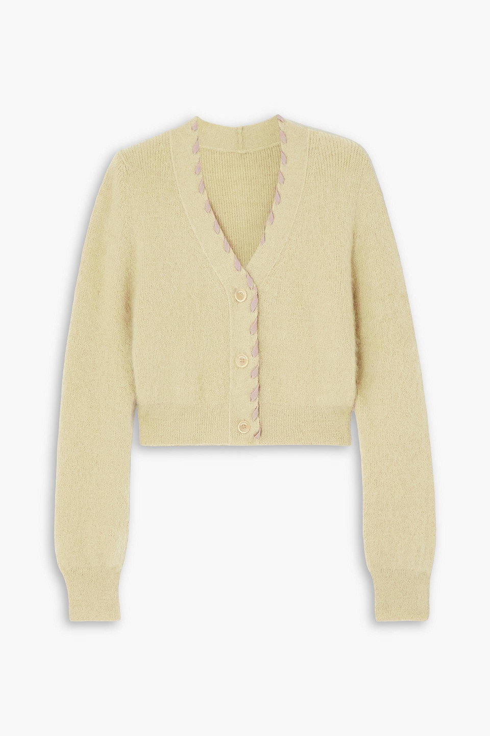 Jacquemus Le Cardigan Lazo Mohair Blend Cardigan In New