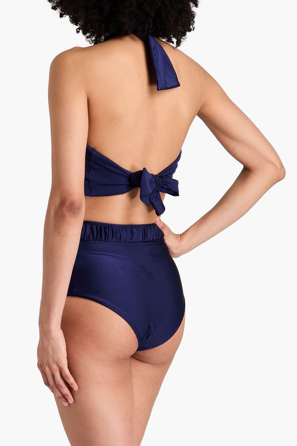 JOHANNA ORTIZ Lugarena halterneck bikini top