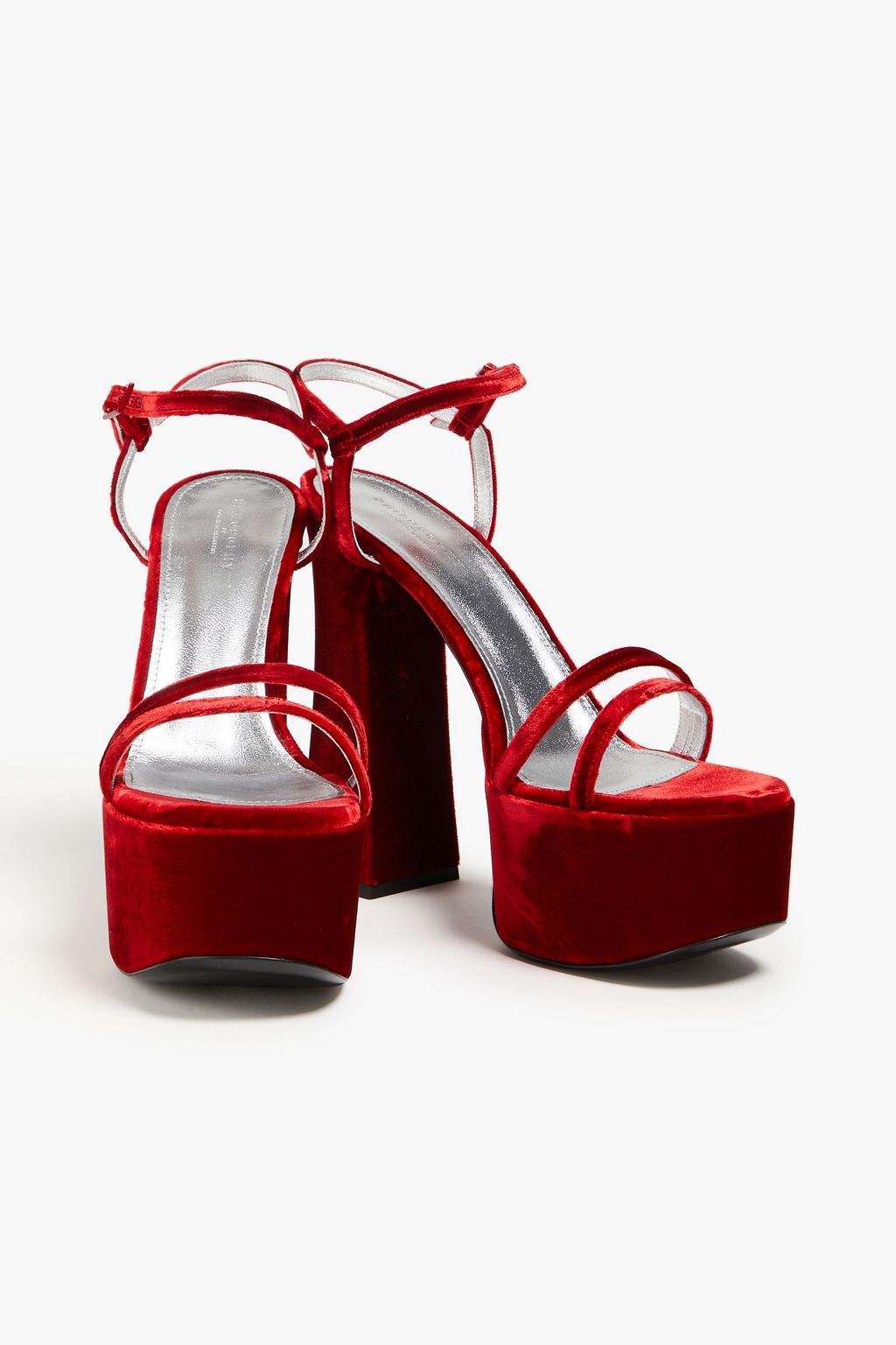 PHILOSOPHY DI LORENZO SERAFINI ベルベット プラットフォームサンダル