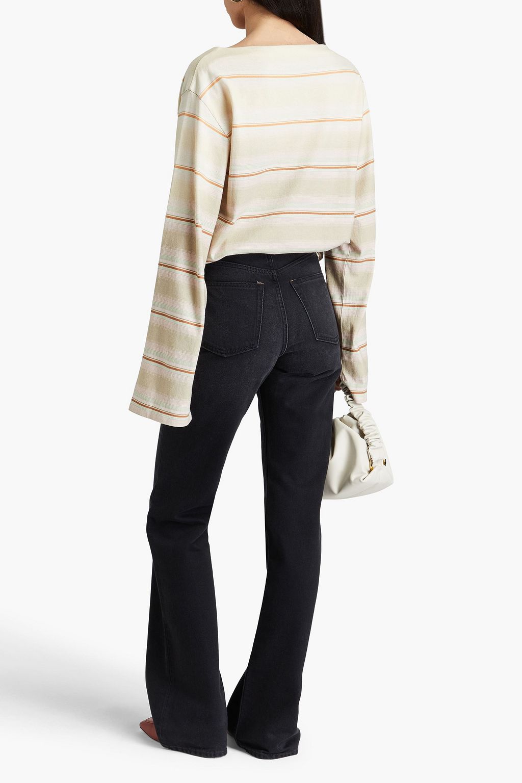 ACNE STUDIOS High-rise flared jeans