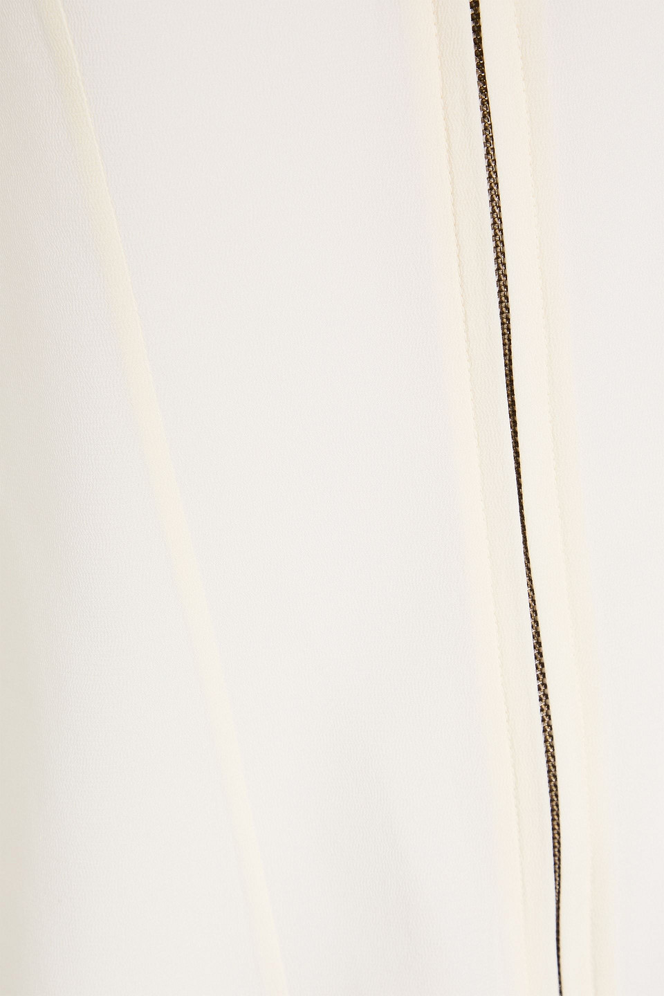 Shop Philosophy Di Lorenzo Serafini Georgette Shirt In Ivory