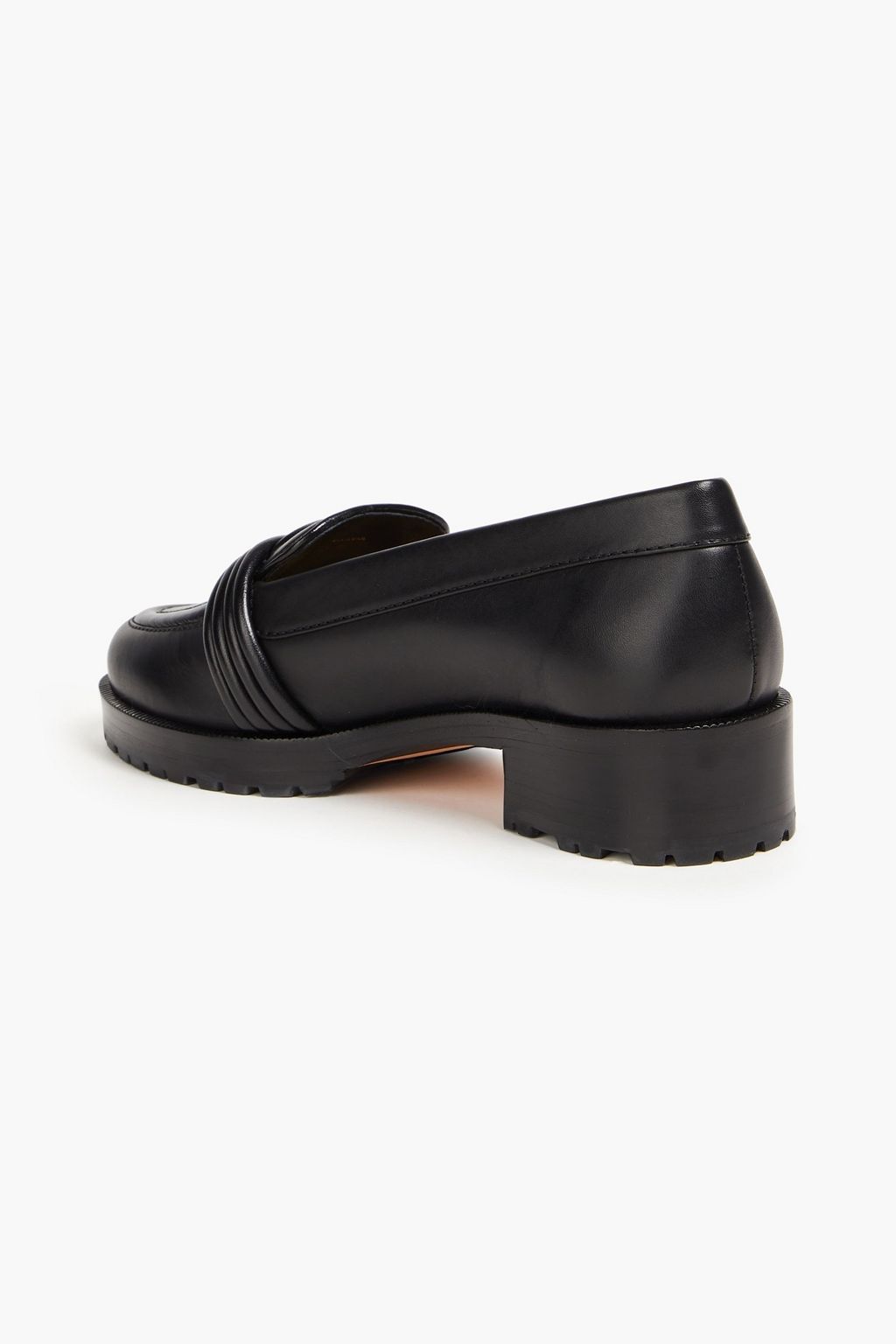 ALEXANDRE BIRMAN Vicky embellished leather loafers