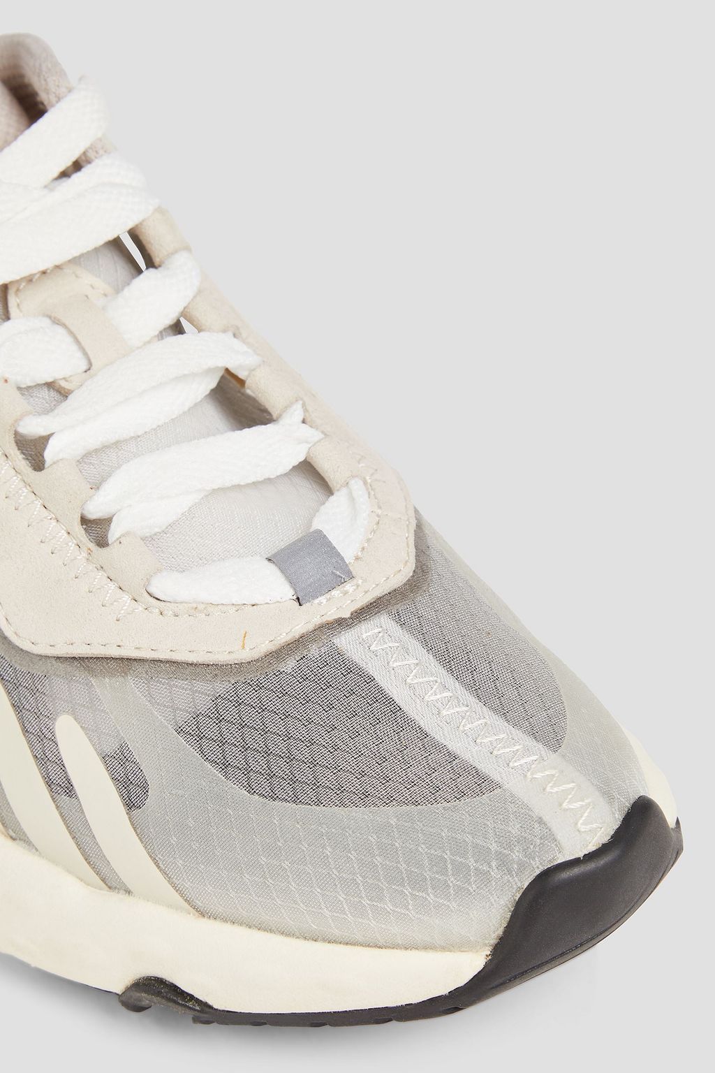 ACNE STUDIOS Ripstop, rubber and suede sneakers