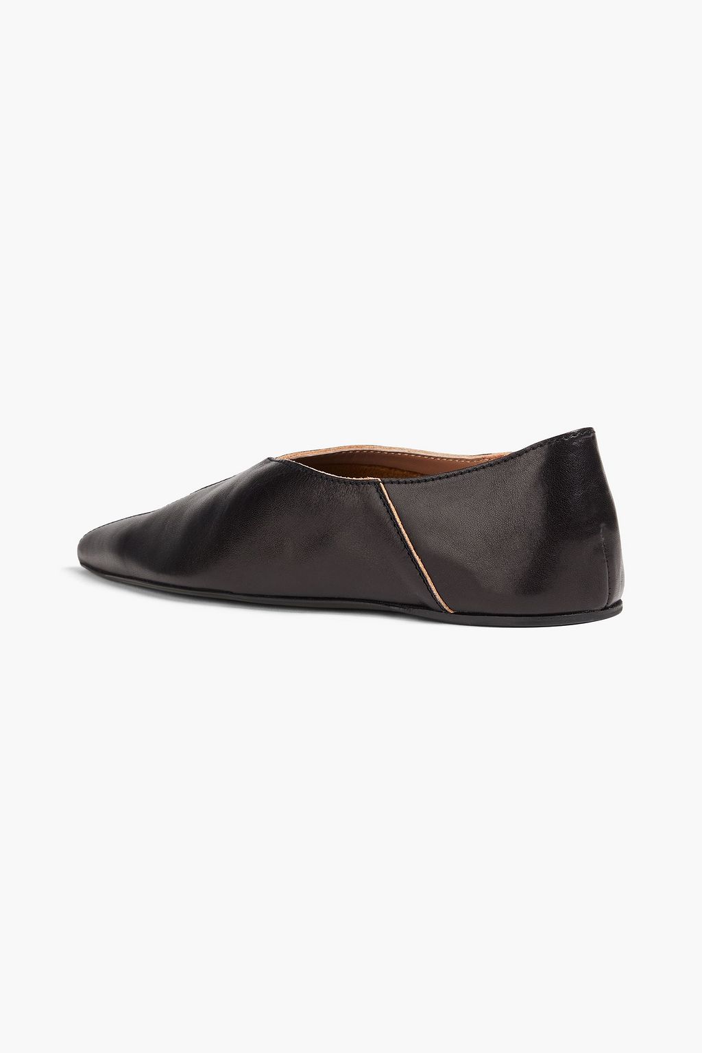 ACNE STUDIOS Leather point-toe flats