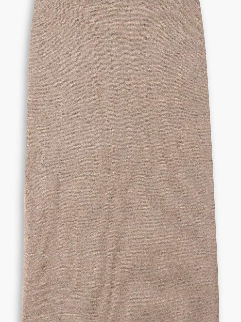 embroidered mohair-blend midi skirt