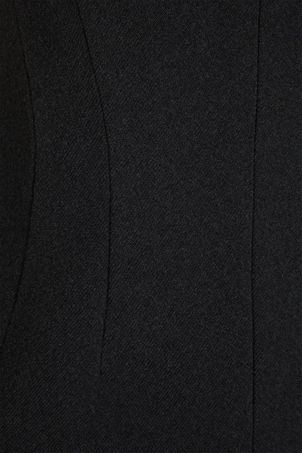 PHILOSOPHY DI LORENZO SERAFINI TWILL PEPLUM TOP