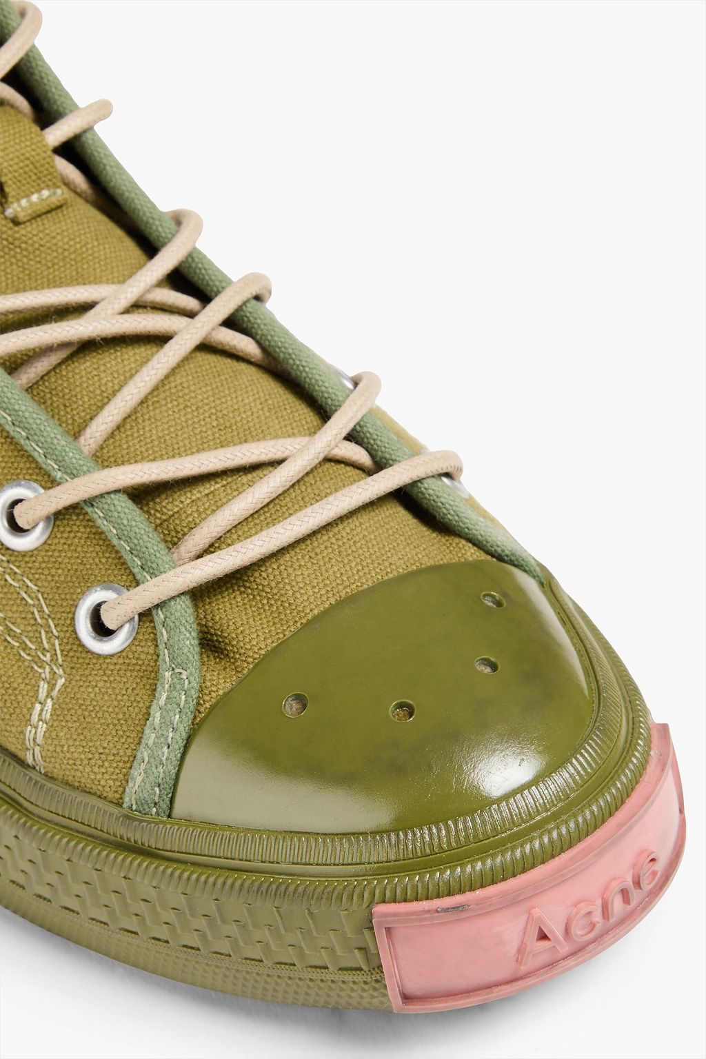 ACNE STUDIOS 캔버스 하이탑 스니커즈
