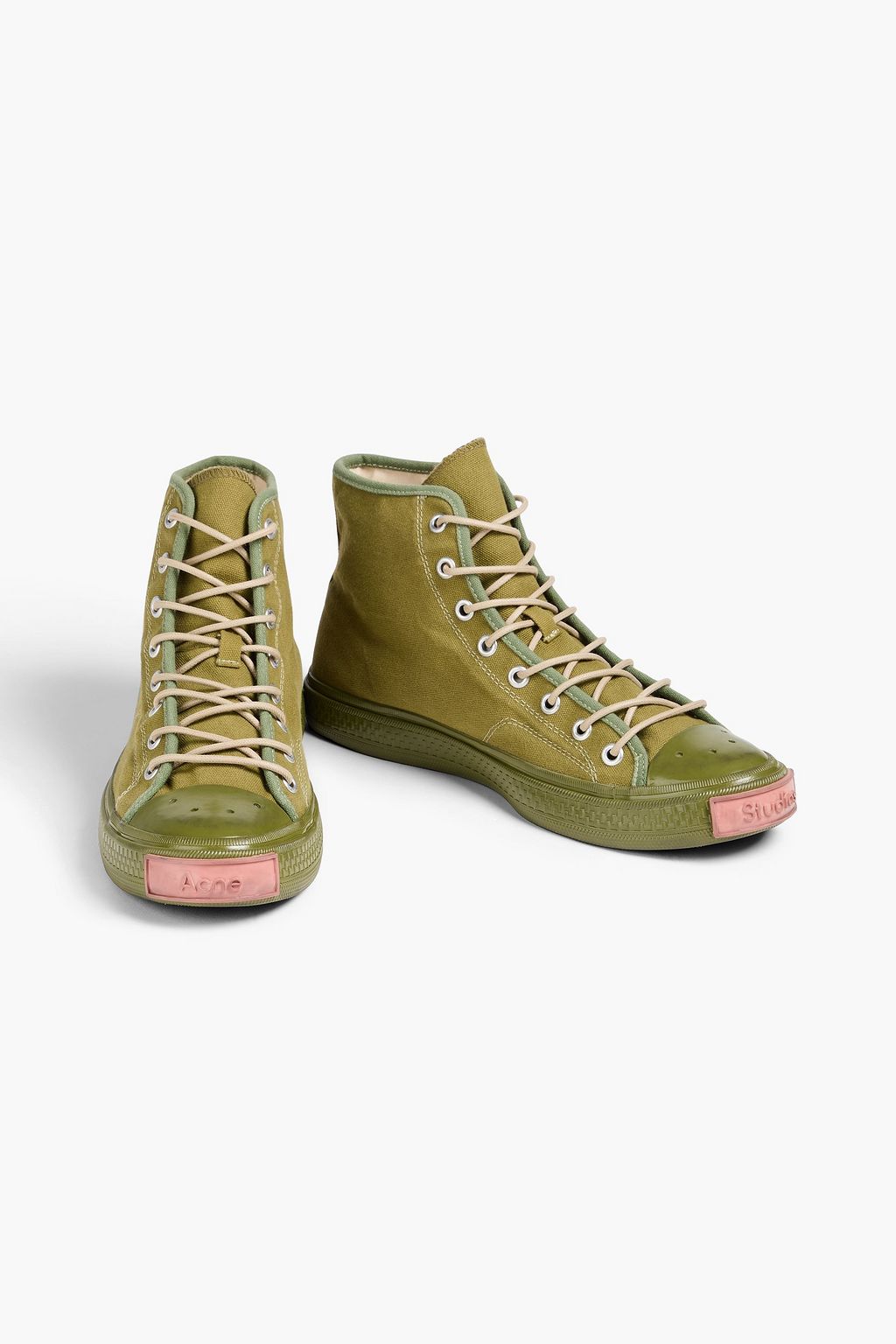 ACNE STUDIOS 캔버스 하이탑 스니커즈