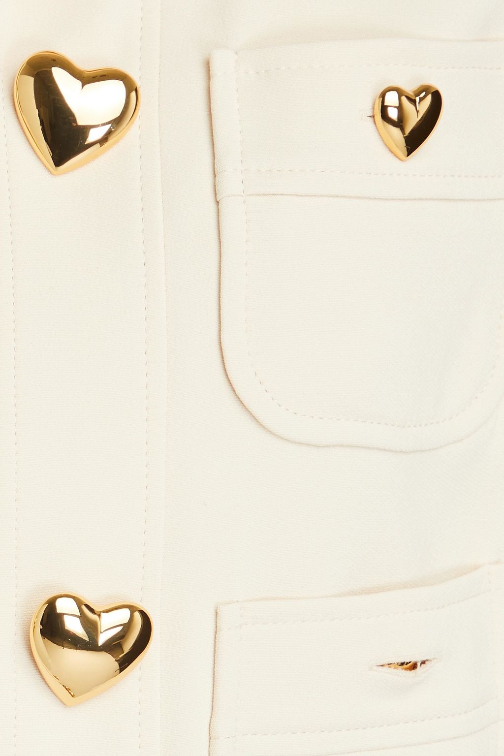 MOSCHINO بليزر قصير من الكريب
