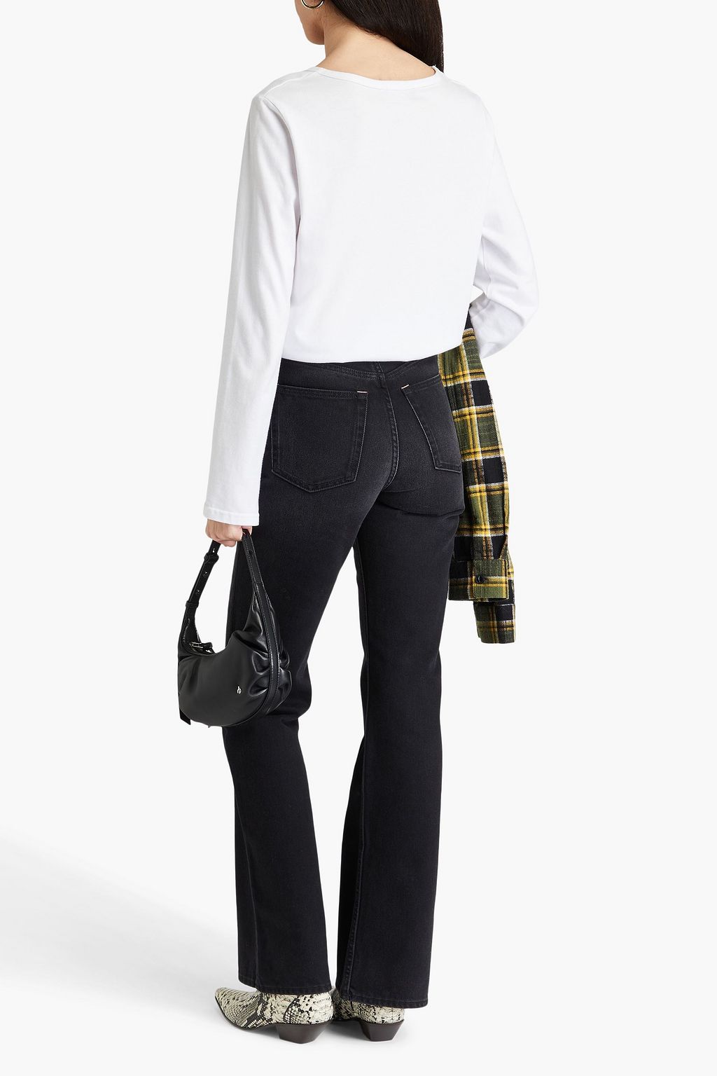 ACNE STUDIOS High-rise flared jeans