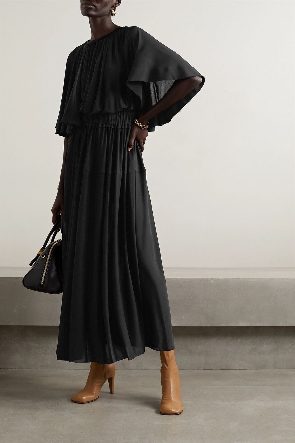 PROENZA SCHOULER クレープデシン マキシワンピース
