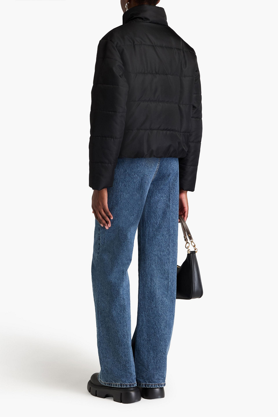  Moschino - Gesteppte Shelljacke - Schwarz - It 42 