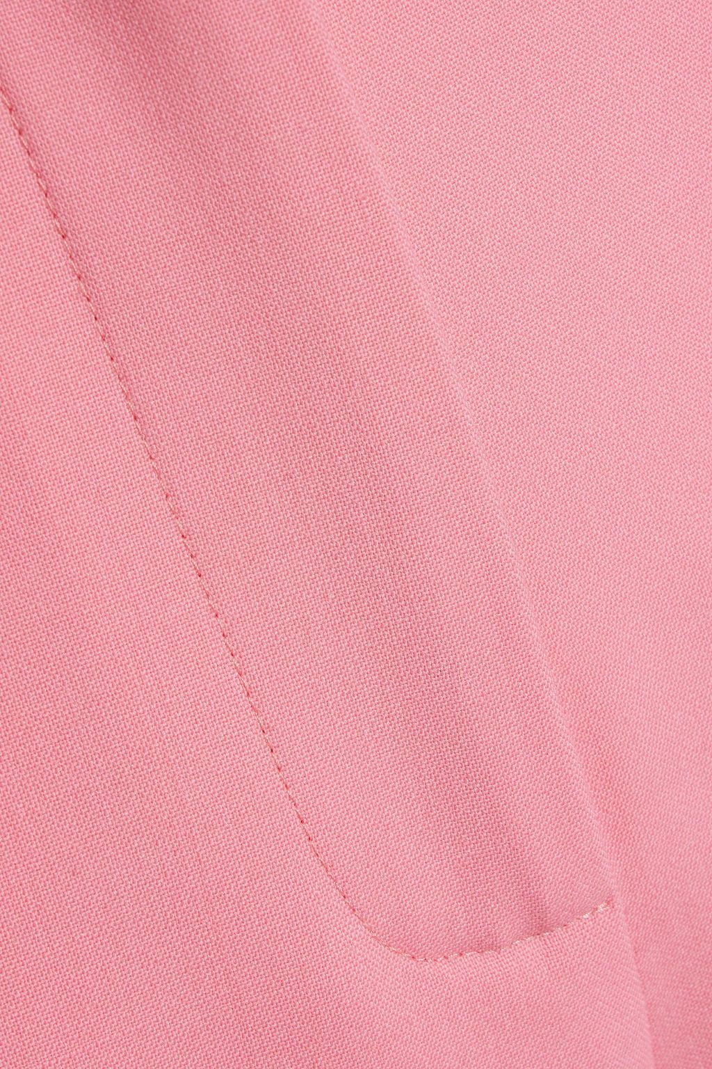 OSCAR DE LA RENTA Wool-blend kick-flare pants