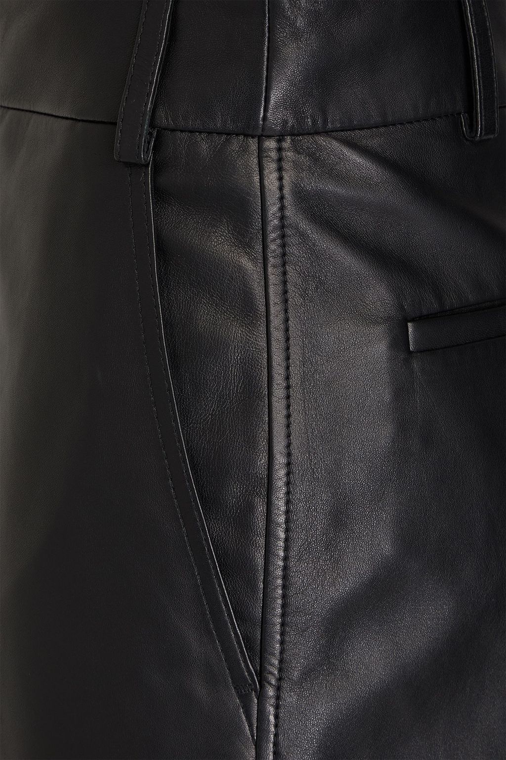 ACNE STUDIOS شورت من الجلد